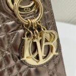 Replica Lady Dior Mini Golden – Tone Metallic - high-quality designer bag dupe