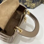 Replica Lady Dior Mini Golden – Tone Metallic
