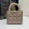 Replica Lady Dior Mini Golden – Tone Metallic - designer handbag clone