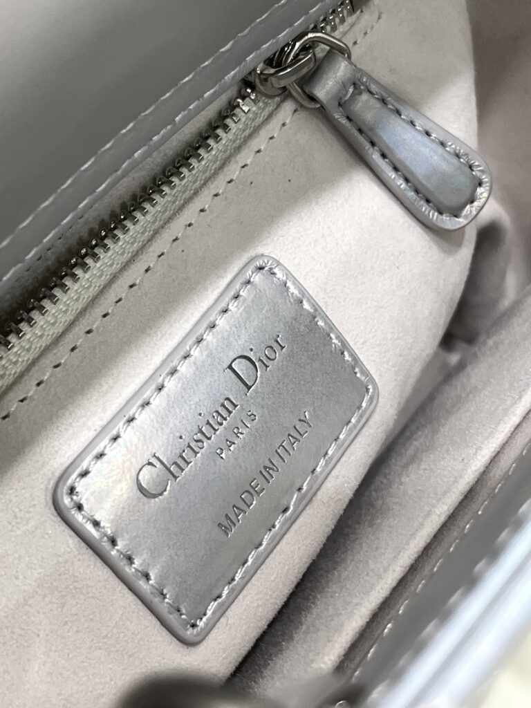 Lady Dior Silver ABC - Image 6