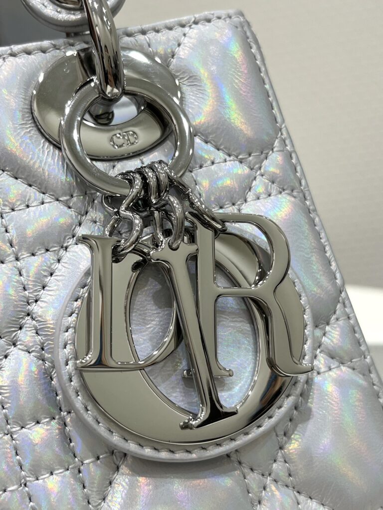 Lady Dior Silver ABC - Image 7