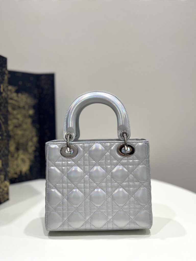 Lady Dior Silver ABC - Image 8