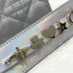 Replica Lady Dior Silver Abc - 1:1 premium replica handbag