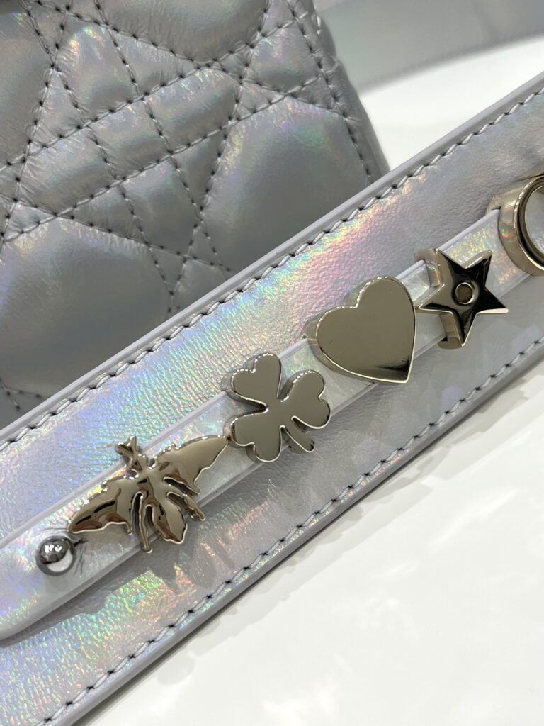 Lady Dior Silver ABC - Image 9