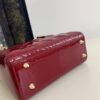 Fake Lady Dior Patent Red Abc - designer handbag clone