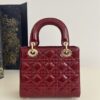 Fake Lady Dior Patent Red Abc - high-quality designer bag dupe