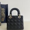 Replica Lady Dior Black Abc - best quality fake designer bag