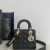 Replica Lady Dior Black Abc - affordable luxury replica bag
