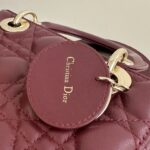 Replica Lady Dior Bordeaux Abc - elite factory replica handbag