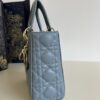 Fake Dior Lady Dior Blue Abc - best quality fake designer bag