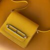 Replica Hermès Sac Roulis Yellow - 1:1 premium replica handbag