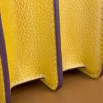 Replica Hermès Sac Roulis Yellow - top-grade luxury bag dupe