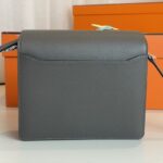 Replica Hermès Sac Roulis Grey - elite factory replica handbag
