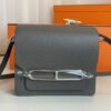 Replica Hermès Sac Roulis Grey - ultra-realistic fake purse