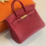 Replica Hermès Birkin Red - top-grade luxury bag dupe