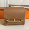 Replica Hermès Sac Roulis Brown - best quality fake designer bag