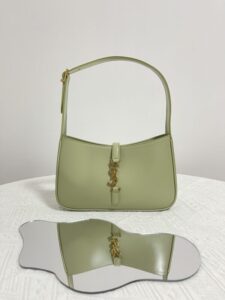 Replica YSL Le 5 A 7 Hobo Olive - best quality fake designer bag