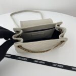 Replica YSL Nolita White - top-grade luxury bag dupe