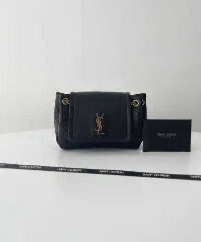 Replica YSL Nolita Black - 1:1 premium replica handbag