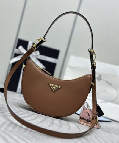 Fake Prada Arque Caramel - high-end replica designer purse