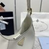 Fake Prada Cleo Medium White - high-end replica designer purse