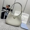 Fake Prada Cleo Medium White - affordable luxury replica bag