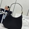 Fake Prada Cleo Medium Black - top-grade luxury bag dupe