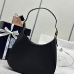Replica Prada Cleo Medium Black