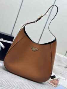 Replica Prada Cleo Large Brown Bag - top-grade luxury bag dupe
