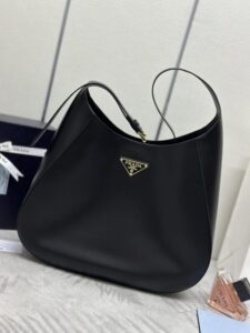 Replica Prada Cleo Large Black Bag - high-end replica designer purse