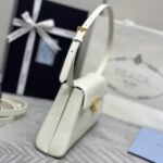 Replica Prada White Leather Handbag - premium superclone handbag