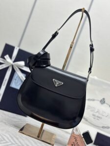 Replica Prada Cleo Black Bag With Flap - top-grade luxury bag dupe
