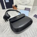 Replica Prada Cleo Black Bag With Flap - 1:1 premium replica handbag