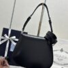 Replica Prada Cleo Black Bag With Flap - 1:1 premium replica handbag