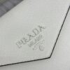 Fake Prada Saffiano White Envelope - affordable luxury replica bag
