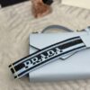 Replica Prada Saffiano Blue Envelope - affordable luxury replica bag