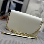 Replica Prada Saffiano White Small Envelope