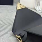 Replica Prada Saffiano Black Small Envelope