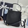 Fake Prada Saffiano Black Bucket Black - ultra-realistic fake purse