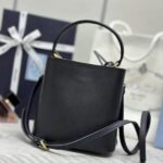 Replica Prada Saffiano Black Bucket Black