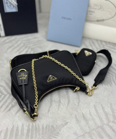 Replica Prada Re – Edition Nylon 2005 Black - high-quality designer bag dupe