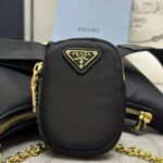 Replica Prada Re – Edition Nylon 2005 Black - affordable luxury replica bag