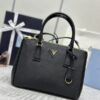 Fake Prada Galleria Black - 1:1 premium replica handbag