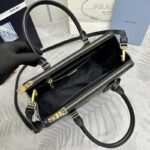 Replica Prada Galleria Black - 1:1 premium replica handbag