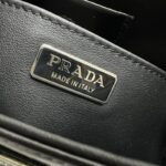 Replica Prada Cleo Brushed Black Bag - high-quality designer bag dupe