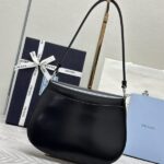 Replica Prada Cleo Small Black Flap