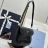 Fake Prada Cleo Small Black Flap - designer handbag clone