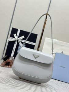 Replica Prada Cleo Small Grey Flap - elite factory replica handbag