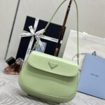 Replica Prada Cleo Small Green Flap - 1:1 premium replica handbag