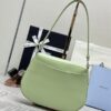 Replica Prada Cleo Small Green Flap - high-end replica designer purse